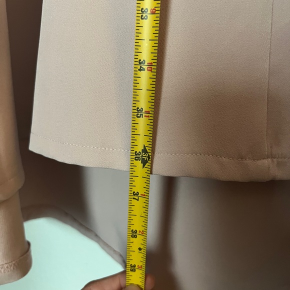 Sister Jane Blush Long Sleeve Dress with White Details - Picture 12 of 16